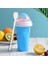Mavi Yaz Çabuk Dondurulmuş Bardak Slushie Yapımcısı Fincan Ev Yapımı Milkshake Şişesi El Sarsıntı Hızlı Soğutma Fincan Sihirli Dondurma Kupaları Ev Için (Yurt Dışından) 1