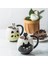 Sarı Misk Kedisi 450ML El-Boyalı Kahve Fincanı Karikatür Güzel Panda Kurbağa Kedi Tilki Domuz Seramik Kupa Çiftler Çocuk Içme Çay Fincanı Çay Kaşığı Dahil (Yurt Dışından) 2