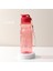 Kırmızı 650ML 650ML Su Bardağı Spor Su Şişesi Çift Su Bardağı Plastik Taşınabilir Su Deposu Anti-Damla Açık Halat Su Şişesi Hediye Kupa (Yurt Dışından) 1