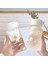 Transparent-01 500ML 500ML Küçük Şeffaf Plastik Su Şişeleri Kızlar Için Yaratıcı Buzlu Içecek Taşınabilir Seyahat Çay Bardağı ile Kawaii Su Şişesi (Yurt Dışından) 4