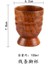 Çizgi Ayak Kupası 401-500ML Ahşap Büyük Göbek Bardak El Yapımı Hünnap Ahşap Saplı Bardak Bira Çay Kahve Süt Su Bardağı Mutfak Bar Drinkware Mutfak Bar Için 1pc (Yurt Dışından) 1