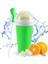 Yeşil 301-400 ml Smoothie Kupası Yaz Sıkma Ev Yapımı Meyve Suyu Su Tutam Slushy Bardak Ezilmiş Buz Çalkalayıcı Bardak Hızlı Dondurulmuş Soğutma Sihirli Dondurma (Yurt Dışından) 1