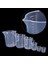 2 Adet 30ML 20/30/50/300/500/1000ML Plastik Sürahi Dekantör Şişe Ağzı Yüzey Mutfak Aracı Malzemeleri Ölçüm Kabı (Yurt Dışından) 1