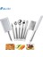 Oyma Bıçağı 1 Pc Paslanmaz Çelik Mutfak Alet Seti Meyve Bıçağı Tart Kavun Kepçe Mutfak Oyma Bıçağı Peynir Çikolata Patates Soyma (Yurt Dışından) 2