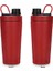 Siyah 500 ml Protein Shaker Termos Bardak Paslanmaz Çelik Su Şişesi Açık Spor Salonu Eğitim Içecek Tozu Süt Mikser Seyahat Taşınabilir 500 ml (Yurt Dışından) 4