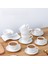 Şeffaf 201-300ML Avrupa Tarzı Latte Art Cappuccino Kahve Fincanı ve Tabağı Seti Seramik Saf Beyaz Süt Çay Bardağı Otel Evrensel Çay Bardağı (Yurt Dışından) 2