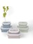 Yuvarlak 800 ml Yeşil Silikon Öğle Yemeği Kutusu Bento Gıda Saklama Kabı Taşınabilir Piknik Kamp Açık Beslenme Çantası Yemek Hazırlama Tuppers Japon Tarzı Katlama (Yurt Dışından) 4