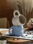 Bej 250 ml Iskandinav Yaratıcı Seramik Sevimli Kahve Kupa El Yapımı Sanat Ev Dekor Kahvaltı Süt Çay Bardağı Drinkware Kişiselleştirilmiş Anne Veya Çift Hediye (Yurt Dışından) 4