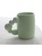 Yeşil 301-400 ml Yaratıcı Sevimli Kabak Boncuk Kahve Süt Kupa Büyük Kapasiteli Dekor Seramik Su Suyu Kulplu Fincan Isıya Dayanıklı Kahvaltı Fincan (Yurt Dışından) 2