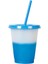Kırmızı 473 ml Renk Değiştiren Soğuk Bardaklar Yeniden Kullanılabilir Plastik Bardak Kapaklı ve Samanlı Soğuk Bardak Saman Bardak Drinkware Mutfak Aletleri (Yurt Dışından) 5
