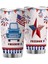 Stil 2 Amerikan Bayrağı Desen Bardak 20 Oz Paslanmaz Çelik Yalıtımlı Bardaklar Kapaklı Bardaklar Kahve Seyahat Kupa Bardak Erkekler Için Baba (Yurt Dışından) 1