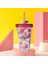 Yeşil 380ML Saman Su Şişeleri Plastik Damlatmaz Bardak Süt Suyu Kupa Saman Bardağı Içecek Bardağı Samanlı Tumbler Su Içme Bardağı タンブラー (Yurt Dışından) 4