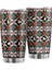 Stil 6 Aztek Tribal Paslanmaz Çelik Bardak Vakum Yalıtımlı Kahve Bardağı Kapaklı Bardak Kahve Fincanı Ev Ofis Seyahat Için 20 Oz (Yurt Dışından) 1