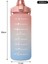 B-Pink 2000 ml 2.0l 2 Litre Su Şişesi Motivasyon Içme Suyu Şişesi Spor Su Şişesi Zaman Işaretleyici Çıkartmalar ile Plastik Bardaklar Botellas De Agua (Yurt Dışından) 2