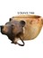 Ayı Finlandiya Kuksa Taşınabilir Kahve Kupa Kauçuk Ahşap Saplı Iki Delik Inek Derisi Halat Kanca Suyu Süt Çay Kahve Içme Bardağı Drinkware (Yurt Dışından) 1