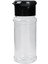Siyah Kapak-1pc 100ML Temizle Baharat Kavanozları Tuz Biber Çalkalayıcı Şişeleri Baharat Depolama Çeşni Kutuları Mutfak Gadget Araçları Etiket Çıkartmaları (Yurt Dışından) 1