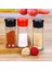Siyah Kapak-1pc 100ML Temizle Baharat Kavanozları Tuz Biber Çalkalayıcı Şişeleri Baharat Depolama Çeşni Kutuları Mutfak Gadget Araçları Etiket Çıkartmaları (Yurt Dışından) 5