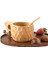 Ayı Finlandiya Kuksa Taşınabilir Kahve Kupa Kauçuk Ahşap Saplı Iki Delik Inek Derisi Halat Kanca Suyu Süt Çay Kahve Içme Bardağı Drinkware (Yurt Dışından) 4