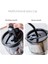 C5 350ML 350ML 450ML Cam Bardak Kahve Kapaklı Kupa Saman Geyik Baskılı Deri Isıya Dayanıklı Cam Su Şişesi Noel Şarap Bardağı (Yurt Dışından) 2