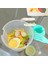 Mavi Plastik Salata Bardağı Taşınabilir Salata Kabı Slushy Su Şişesi Diyet Yemek Shaker Bardak Mutfak Gıda Öğle Yemeği Kutusu Salata Yağ Kaybı Yemek (Yurt Dışından) 5