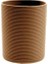 Kahverengi 6.5 cm Silikon Isı Yalıtımlı Bardak Kol Çizgili Kaymaz Sarar Koruyucu Cam Bardak Kol Su Şişesi Su Isıtıcısı Kapağı (Yurt Dışından) 1