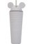 Beyaz 601-700ML Çift Duvar Dıy 24OZ 700ML 710ML Plastik Durian Tumbler Durian Fincan Sevimli Fare Kapaklı (Yurt Dışından) 1