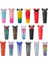 Beyaz 601-700ML Çift Duvar Dıy 24OZ 700ML 710ML Plastik Durian Tumbler Durian Fincan Sevimli Fare Kapaklı (Yurt Dışından) 2