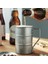 Siyah Yaklaşık 370 ml Retro Eski Paslanmaz Çelik Kahve Su Bardağı Endüstriyel Tarzı Yağ Varil Kupa Açık Kamp Piknik Bira Kupa Içme Gereçleri (Yurt Dışından) 3
