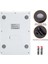 Beyaz B 10KG Mutfak Elektronik Dijital Terazi 15KG/1G Ağırlığı Gıda Pişirme Pişirme Kahve Dengesi Akıllı Paslanmaz Çelik Dijital Terazi Gram (Yurt Dışından) 5