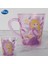 Cf-Kristal Cam 250ML-KUTULU Disney Stitch Mickey Minnie Mouse Karikatür Bardaklar Içecek Suyu Kristal Bardak Anime Figürü Frozen Elsa Gargara Bardak Çocuk Süt Kupa Bardak (Yurt Dışından) 2
