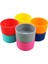 Siyah 12OZ-24OZ Silikon Su Bardağı Mat Aksesuarları Bardak Alt Koruyucu Aşınmaya Dayanıklı Paramparça Dayanıklı Alt Kapak Coaster (Yurt Dışından) 4