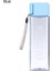 Mavi 480 ml Şeffaf 1 Adet 480 ml Şeffaf Kare Plastik Mat Su Bardağı Açık Soğuk Meyve Suyu Su Sporları Fincan Taşınabilir Süt Halat Su Şişesi (Yurt Dışından) 1