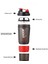 Siyah 550 ml Shaker Protein Tozu Şişesi Sallama Fincan Büyük Kapasiteli Su Şişesi Seyahat Plaj Karıştırma Fincan Fitness Salonu Egzersiz Şişeleri (Yurt Dışından) 4