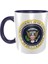 Navy-1 301-400 ml Amerika Birleşik Devletleri Başkanı Mühür Kahve Kupa Komik Seramik Bardaklar Ofis Çay Kakao Bardağı Ev Mutfak Dekoru Benzersiz Hediye (Yurt Dışından) 1