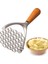 Patates Ezici Hamburger Et Kıyıcı Çırpma Gıda Kesici Uygun Patates Kırıcı Aracı Küçük Sarımsak Suyu Makinesi Manuel Kırıcı (Yurt Dışından) 1