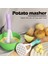 Mor 1 Pc Pp Preslenmiş Patates Ezici Ricer Püre Suyu Üreticisi Patates Itici Pürüzsüz Patates Püresi Kırıcı Meyve Araçları Mutfak Malzemeleri (Yurt Dışından) 3