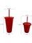 Açık Purples Bpa Içermeyen Saman Bardak Su Şişeleri Kız Için Yeniden Kullanılabilir Plastik Bardak Kapaklı Kahve Fincanı Drinkware Noel Hediyesi (Yurt Dışından) 3