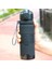Siyah 1000 ml Zorrı Spor Su Şişesi Bpa Ücretsiz Taşınabilir Sızdırmaz Spor Salonu Açık Seyahat Yürüyüş Bisiklet Su Şişesi Gourde Garrafas De Agua (Yurt Dışından) 1
