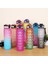 Siyah 1000 ml 1 Litre Su Şişesi Motivasyon Spor Su Şişesi Sızdırmaz Içme Şişeleri Açık Seyahat Spor Salonu Fitness Sürahiler Mutfak (Yurt Dışından) 2