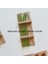 Yeşil Set Yeniden Kullanılabilir 4 Adet/takım Renkli Cam Saman Isıya Dayanıklı Soğuk Içecek Düz Bükülmüş Saman Yeniden Kullanılabilir Pipetler 200MM * 8mm Içme Pipeti (Yurt Dışından) 1
