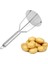 Gümüş Paslanmaz Çelik El Preslenmiş Patates Ezici Pirinç Püresi Suyu Makinesi Patates Itici Pürüzsüz Patates Püresi Kırıcı Meyve Araçları (Yurt Dışından) 1