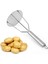 Gümüş Paslanmaz Çelik El Preslenmiş Patates Ezici Pirinç Püresi Suyu Makinesi Patates Itici Pürüzsüz Patates Püresi Kırıcı Meyve Araçları (Yurt Dışından) 2