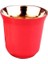 Gül Kırmızı 80 ml Çift Duvar Paslanmaz Çelik Espresso Fincan Yalıtım Nespresso Pixie Kahve Fincanı Kapsül Şekli Sevimli Termo Bardak Kahve Kupaları (Yurt Dışından) 1