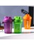 Mor 400 ml Spor Spor Su Şişesi Moda Basit Shaker Fincan Protein Tozu Beslenme Milkshake Ölçekli Su Bardağı ile Karıştırma Bardağı (Yurt Dışından) 3