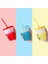 Pembe 473 ml Renk Değiştiren Soğuk Bardaklar Yeniden Kullanılabilir Plastik Bardak Kapaklı ve Saman Soğuk Bardak Saman Bardak Drinkware Mutfak Aletleri (Yurt Dışından) 2