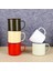 Beyaz 6cm 501-600ML Su Bardağı Benzersiz Emaye Retro Tarzı Sağlam Yuvarlak Kenar Su Kupası Yurt Için Su Kupası Su Kupası (Yurt Dışından) 2