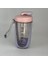 Pembe 600 ml Blender Shaker Şişe Karıştırma Topu ile Protein Tozu Milkshake Bardak Sızdırmaz Açık Spor Için Taşınabilir Su Bardağı (Yurt Dışından) 1