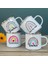 XH264-A015WH-8 Gökkuşağı Öğretmen Baskılı Emaye Kupa Yaratıcı Retro Kahve Su Bardakları Içecek Tatlı Süt Kupası Kupalar Kolu Drinkware Öğretmen Hediyeler (Yurt Dışından) 3