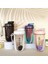 Siyah 600 ml Shaker Su Şişesi Sallama Topu ile Plastik Sızdırmaz Protein Tozu Süt Blender Fincan Spor Spor Açık Içme Aracı (Yurt Dışından) 3