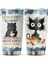 Kedi Severler Için 11 Kedi Hediyeleri Kapaklı Tumbler 20OZ, Kedi ve Kahve Severler Kadınlar Için Hediyeler Kız Erkek Kedi Paslanmaz Çelik Tumbler (Yurt Dışından) 1